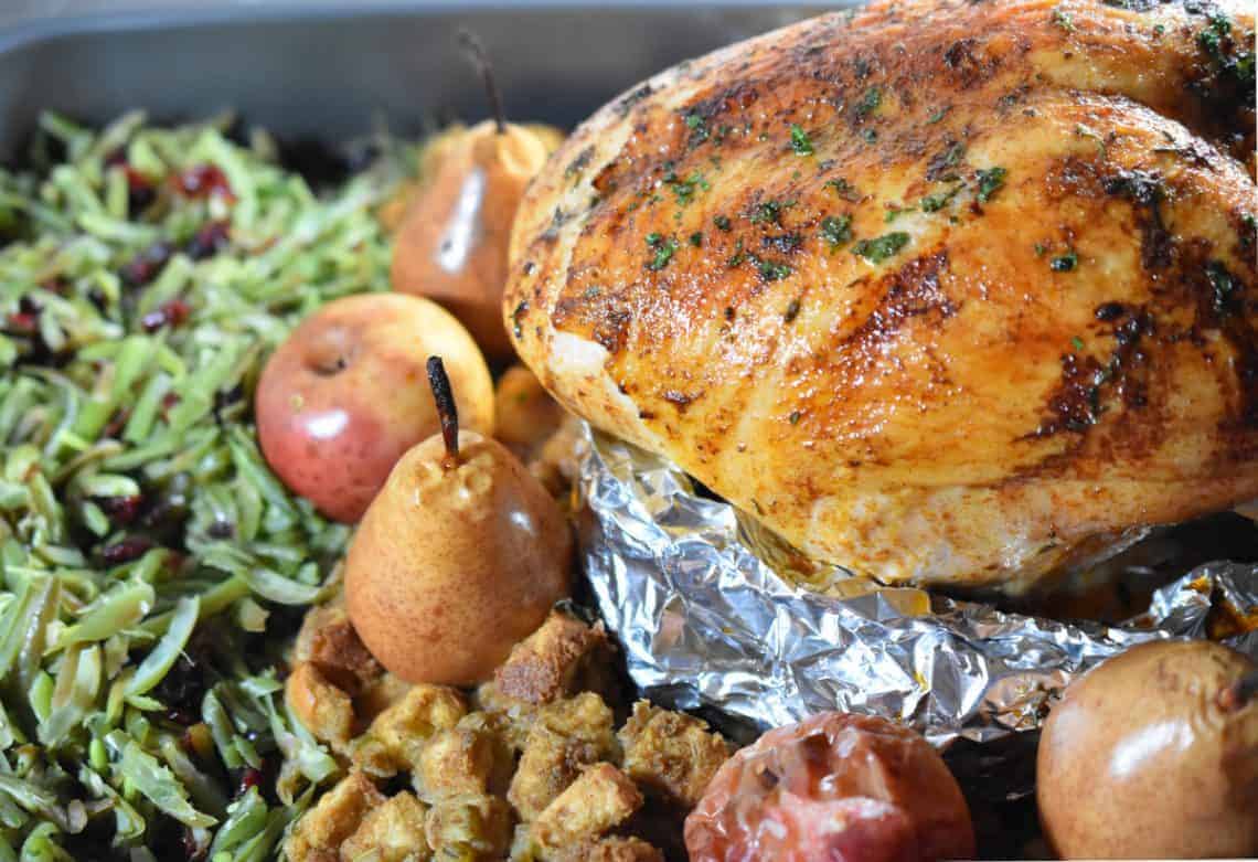 One Pan Turkey Dinner