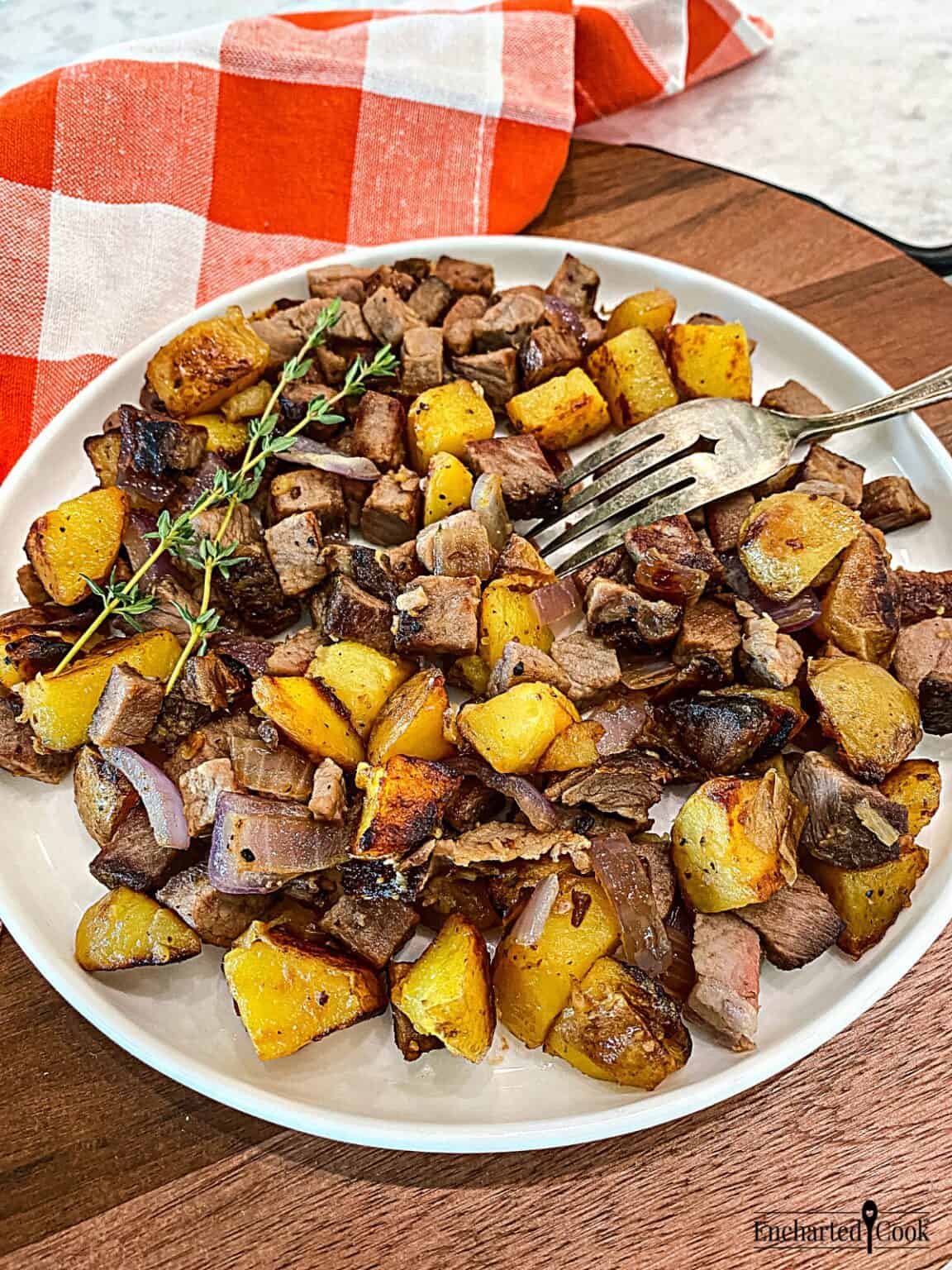 Leftover Roast Beef Hash — Encharted Cook