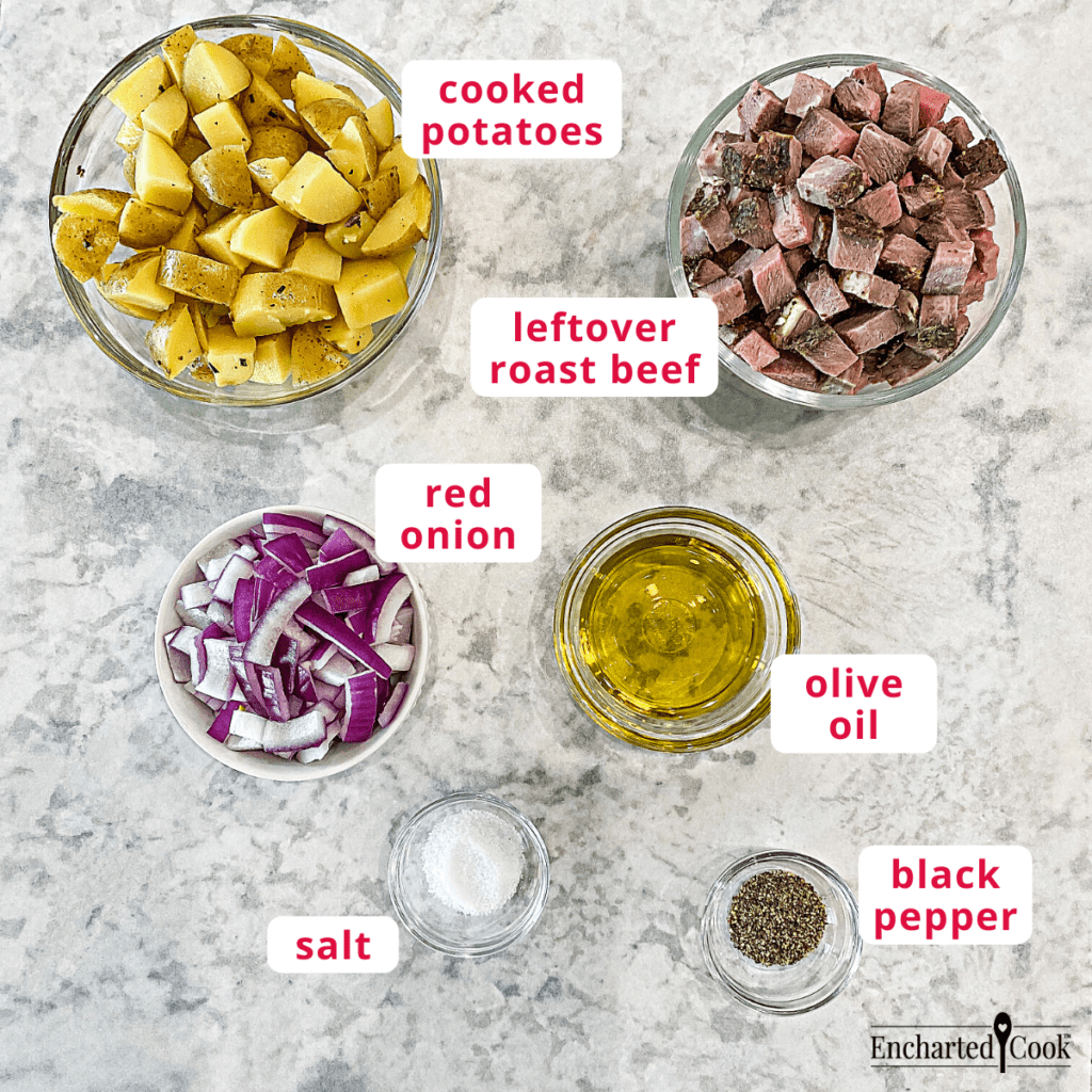 Leftover Roast Beef Hash — Encharted Cook