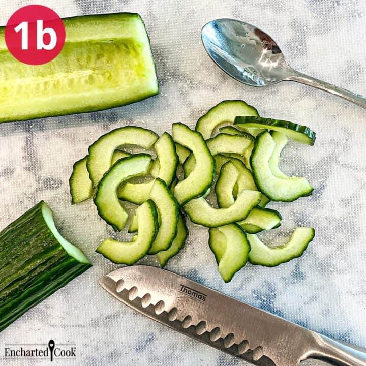 Creamy Cucumber Salad – Encharted Cook