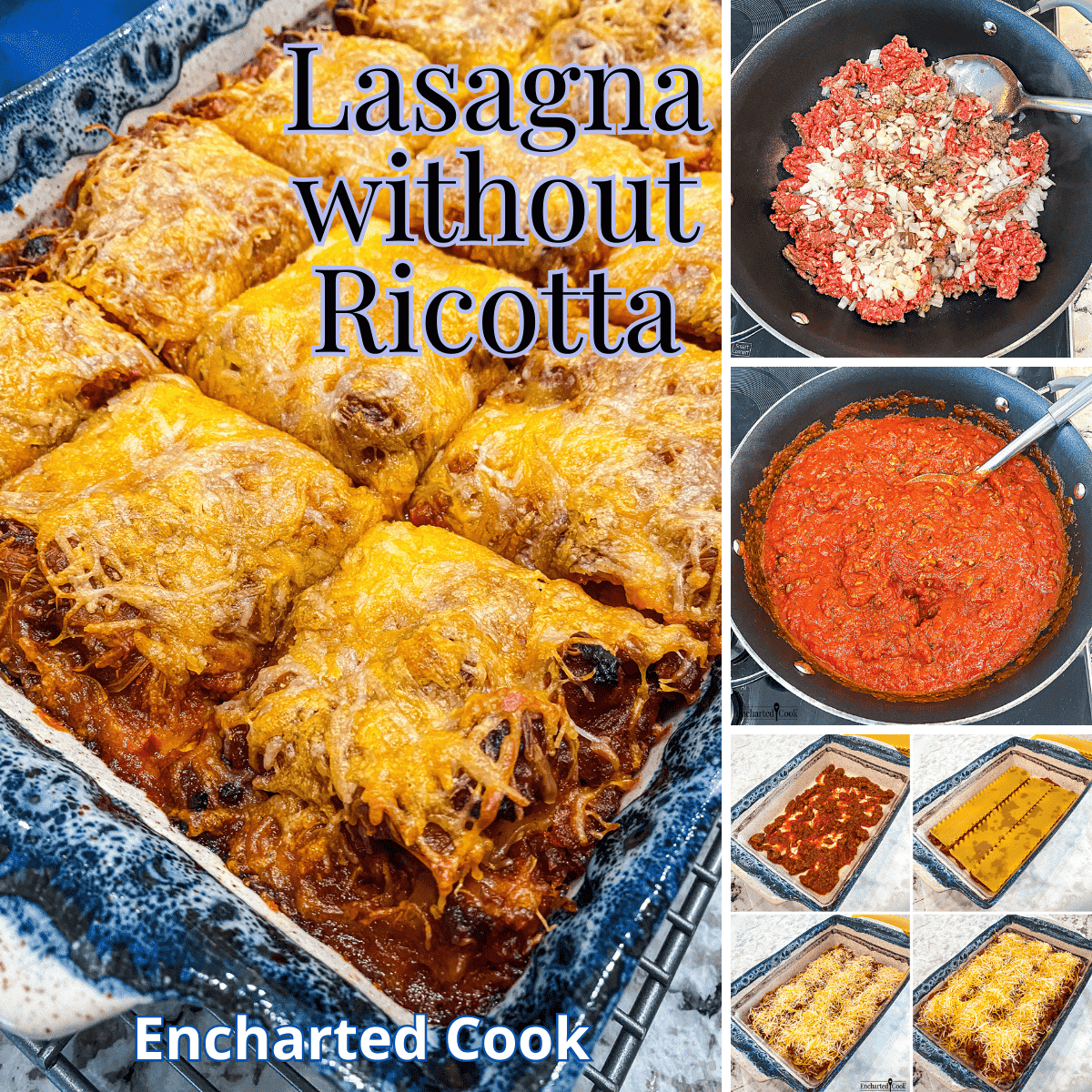 Ragù Lasagna without Ricotta — Encharted Cook