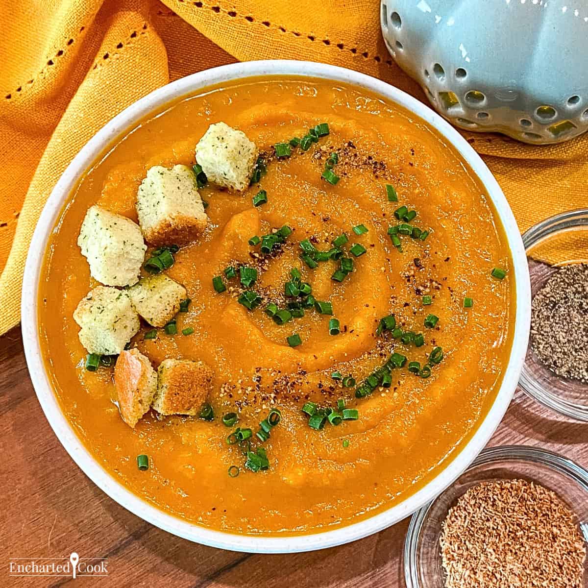 Pumpkin Soup with Brandy