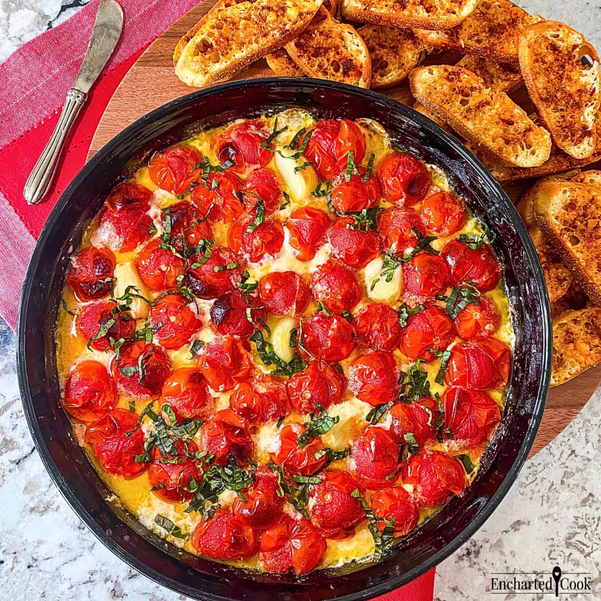 Burst Tomato & Mozzarella Spread